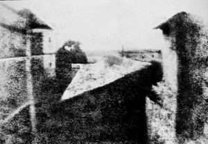 The world's oldest surviving photograph, 'View from the Window at Le Gras,' 1826 / Nicephore Niepce